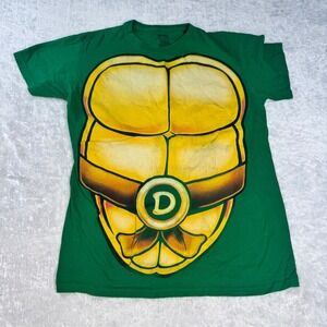 Teenage Mutant Ninja Turtles Donatello Costume Graphic T-Shirt Kids Green Size M
